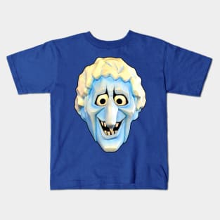 Snow Miser Face Kids T-Shirt